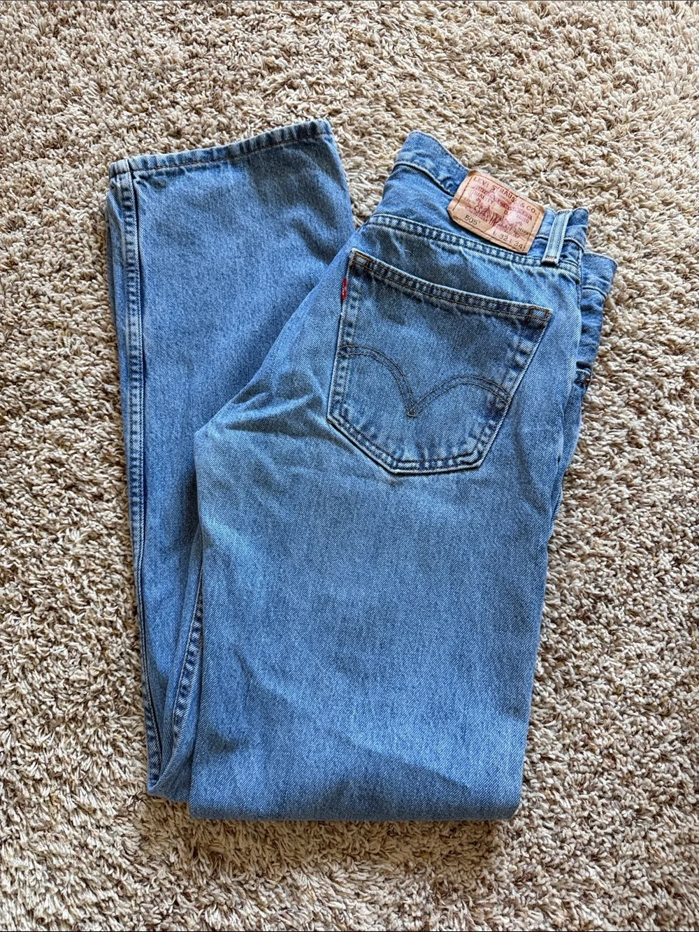 Light Blue Relaxed Fit Jeans